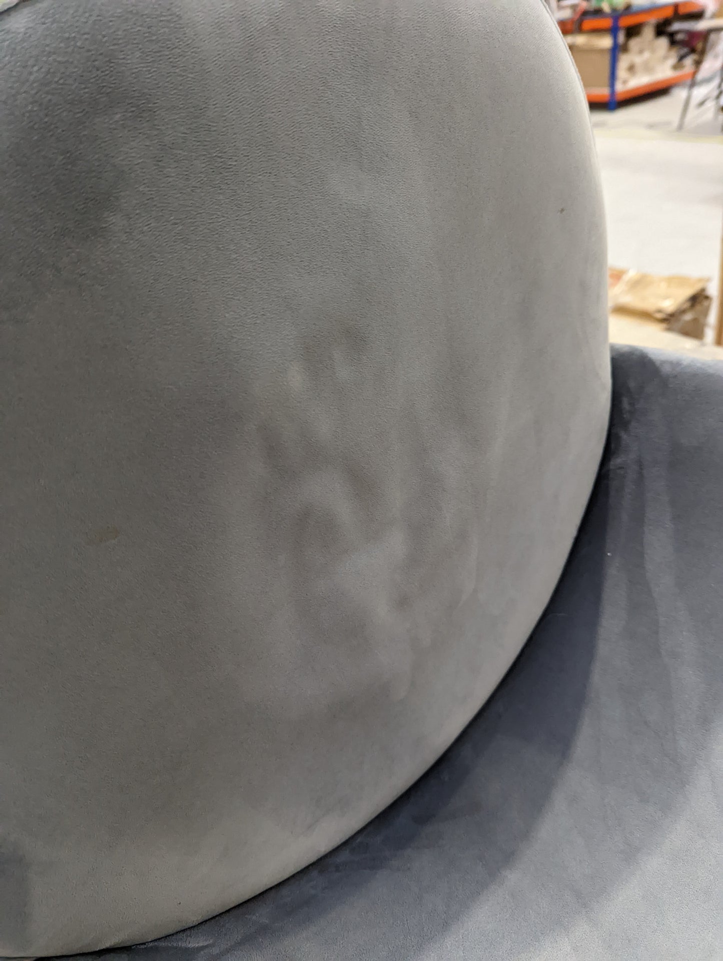 Lot of 4 x M&S Marks & Spencer Curved Back Velvet Barstool grade-C3 Damaged repairable RRP £516.00