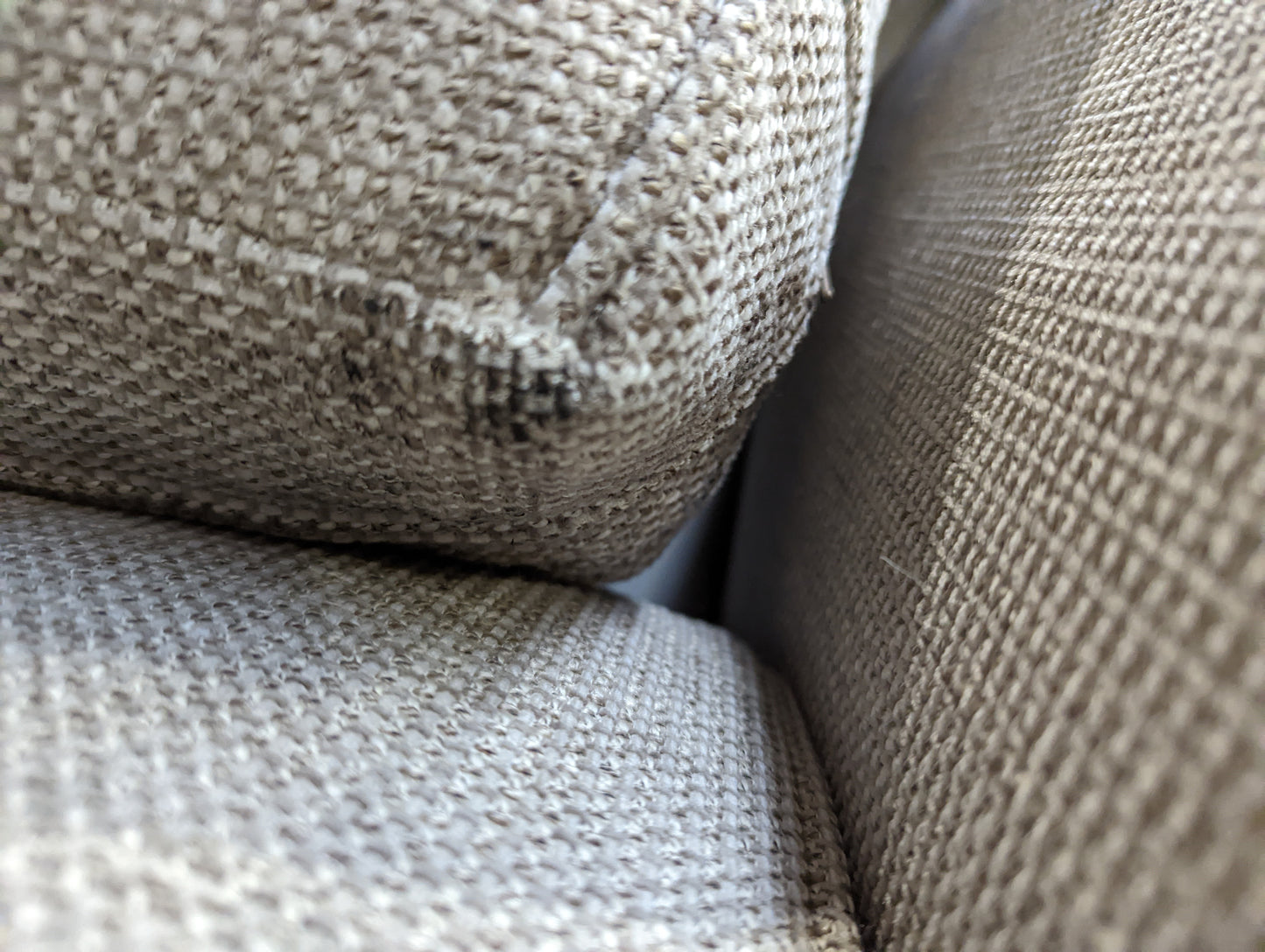 MAS-APM-08992 Grade-C2 Marks & Spencer Abbey Large 3 Seater Sofa in Mushroom Navora Texture RRP £1199