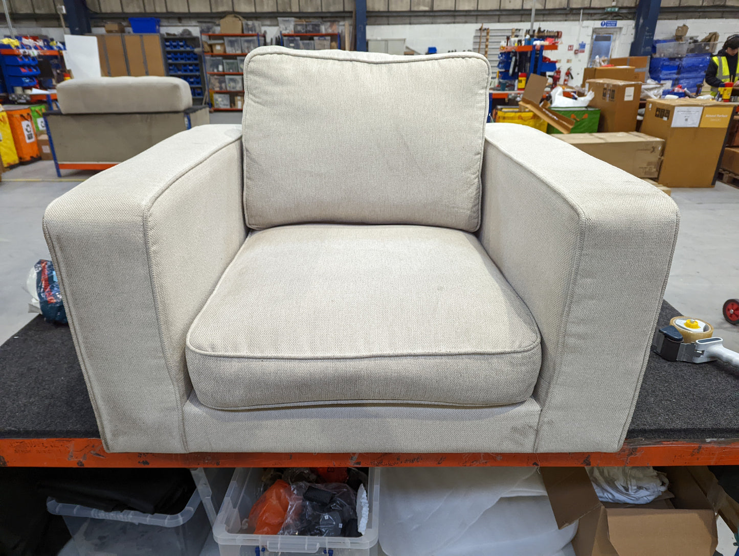 Lot of 3 x Dusk items inc Soho Sofa and Chair grade-C2 Needs a clean RRP £832.00