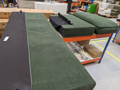 DUS-GOL-07147 Grade-BER Dusk Soho Sofa Bed - Dark Olive RRP £809