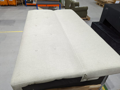 DUS-GOL-07245 Grade-BER Dusk Hudson Click Clack Sofa Bed - Stone Grey RRP £339
