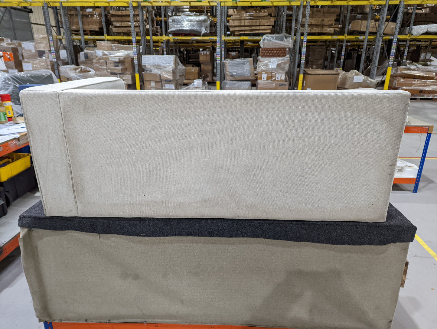 DUS-GOL-07311 Grade-BER Dusk Soho Left Hand Chaise Sofa - Beige RRP £859