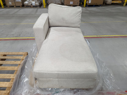 DUS-GOL-07311 Grade-BER Dusk Soho Left Hand Chaise Sofa - Beige RRP £859