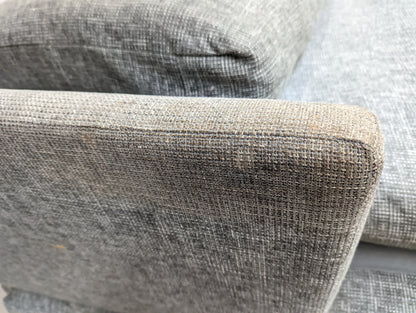 MAS-APM-09012 Grade-C2 Marks & Spencer Oscar Chaise Sofa (Left-Hand) in Dark Grey Textured Weave RRP £1599