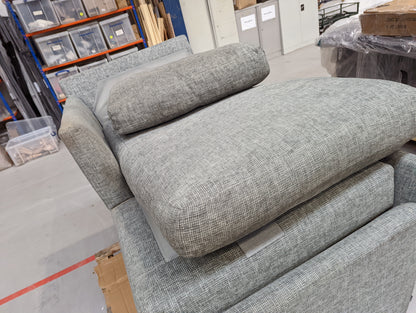 MAS-APM-09012 Grade-C2 Marks & Spencer Oscar Chaise Sofa (Left-Hand) in Dark Grey Textured Weave RRP £1599
