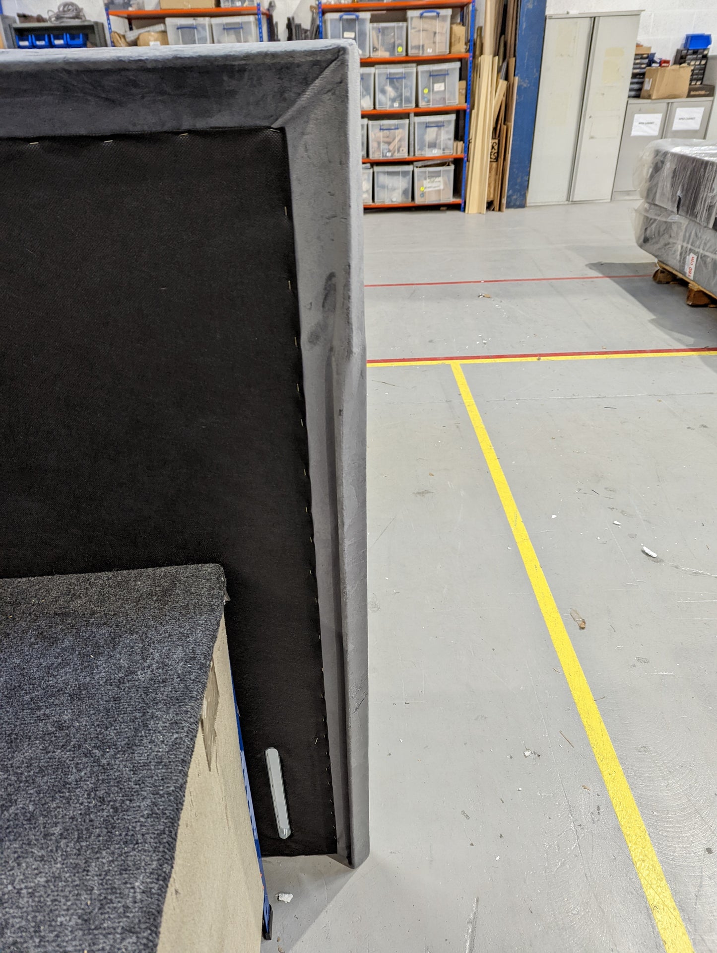 DFS-HO2-06133 Grade-BER DFS Cecilia Super King No Drawer Bedframe Nyla Steel RRP £1349