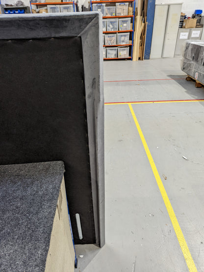 DFS-HO2-06133 Grade-BER DFS Cecilia Super King No Drawer Bedframe Nyla Steel RRP £1349