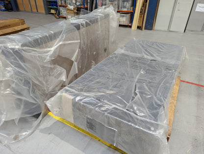 DFS-HO2-06133 Grade-BER DFS Cecilia Super King No Drawer Bedframe Nyla Steel RRP £1349