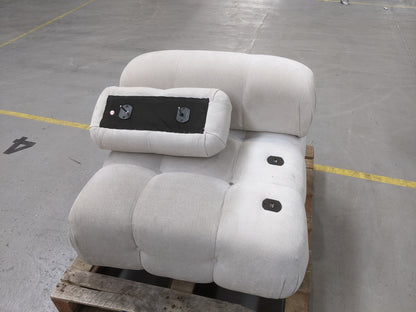 DUS-GOL-08952 Grade-C3 Dusk Bondi 2 Seater Sofa - Ivory RRP £645