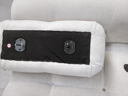 DUS-GOL-08952 Grade-C3 Dusk Bondi 2 Seater Sofa - Ivory RRP £645