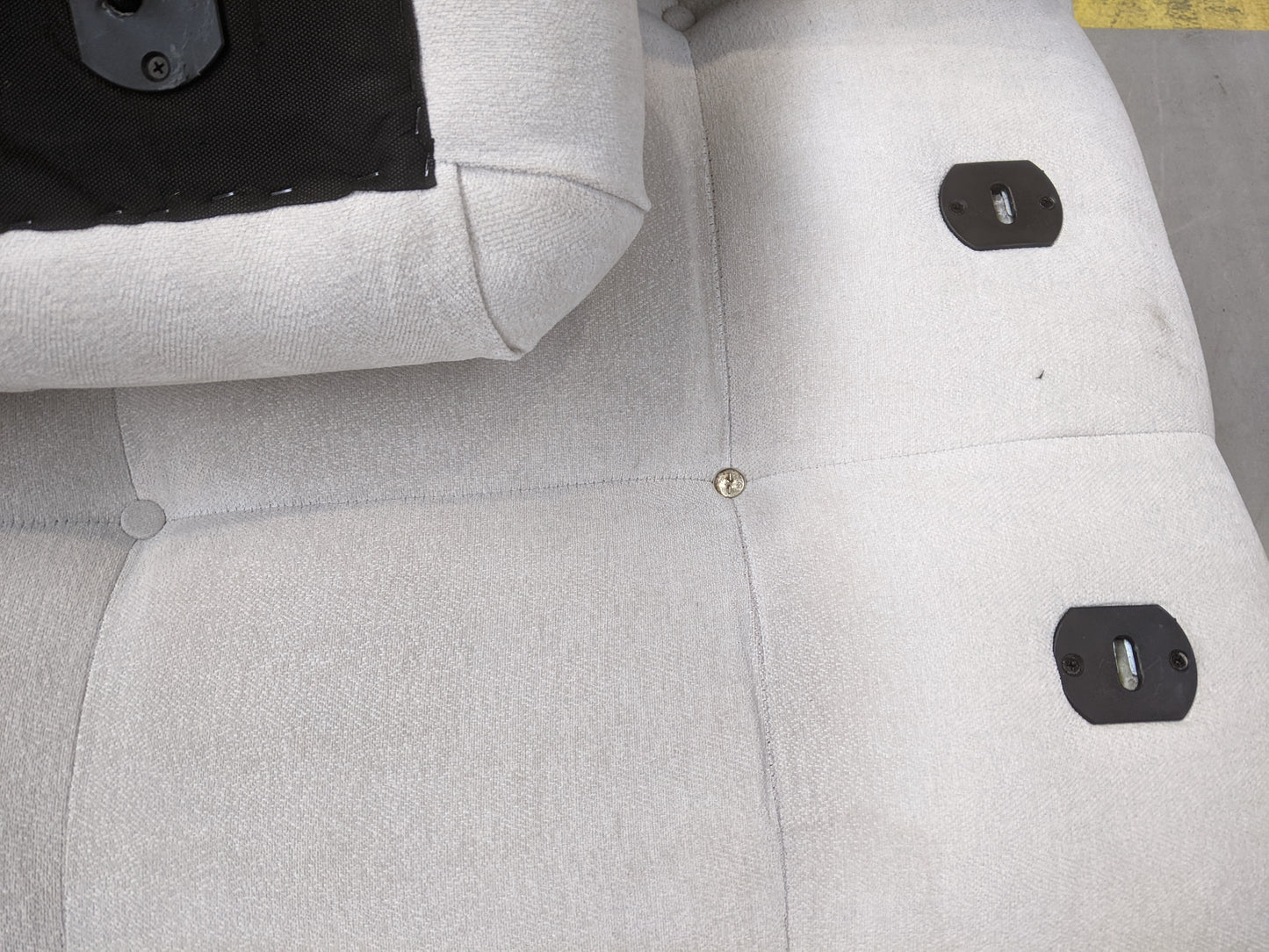 DUS-GOL-08952 Grade-C3 Dusk Bondi 2 Seater Sofa - Ivory RRP £645