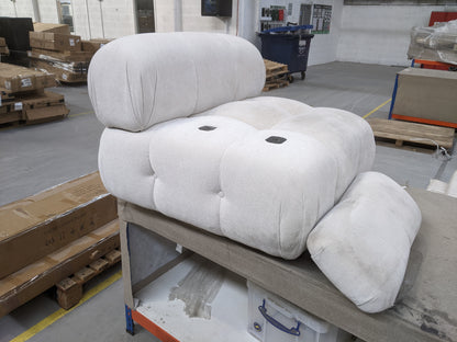 DUS-GOL-08952 Grade-C3 Dusk Bondi 2 Seater Sofa - Ivory RRP £645