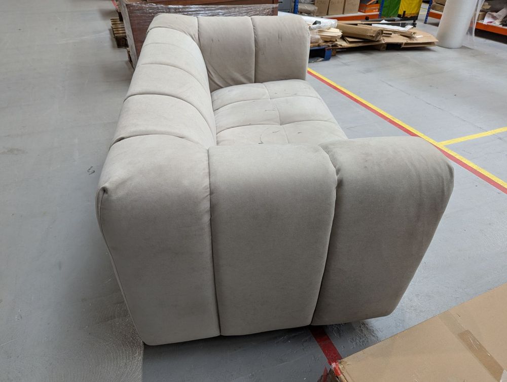 DUS-CC2-03257 Grade-C2 Dusk Manhattan 2 Seater Sofa - Stone RRP £759.00