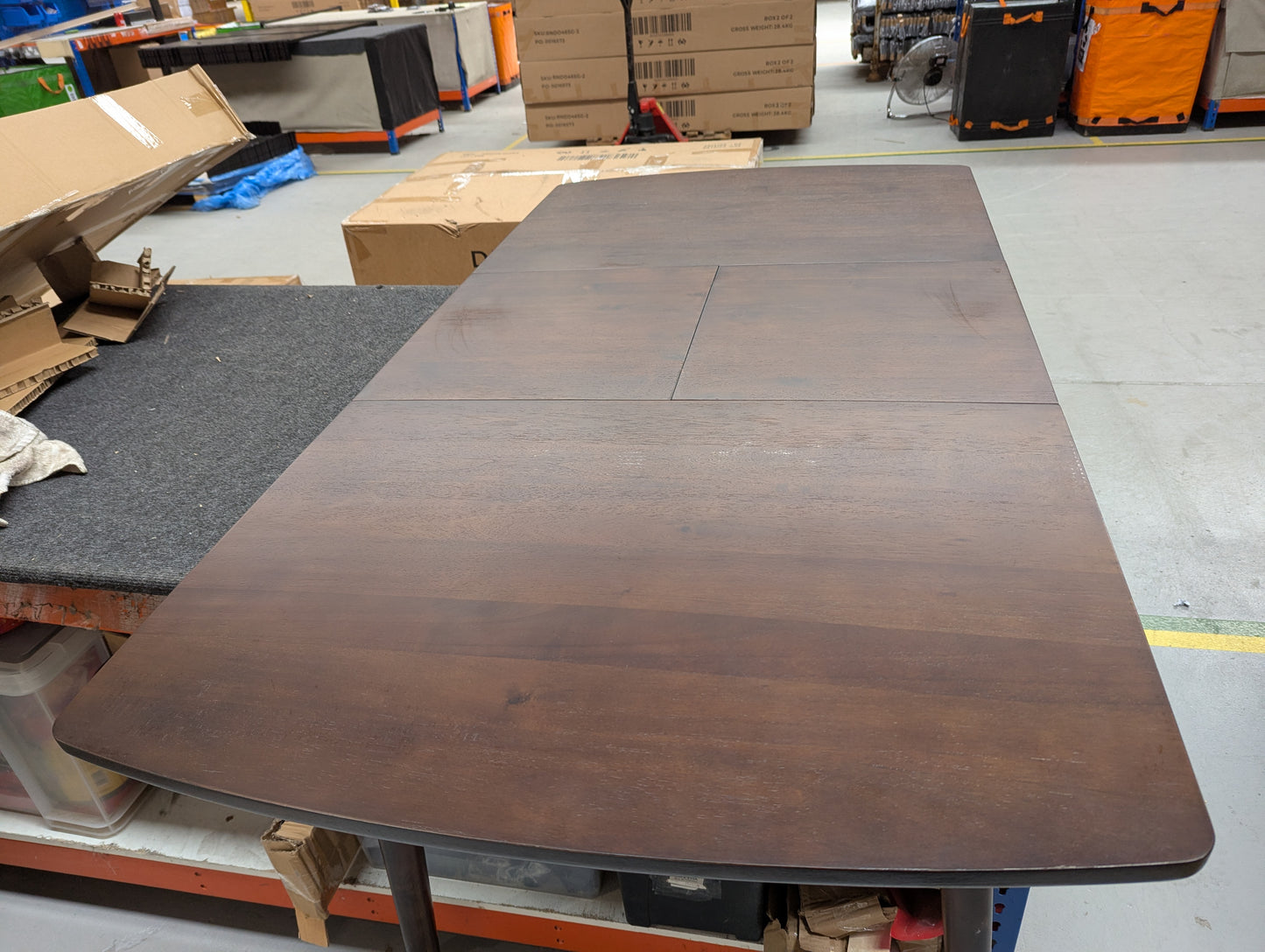ROS-OUT-00290 Grade-B Roseland Furniture Oskar Extending Dining Table RRP £399.95