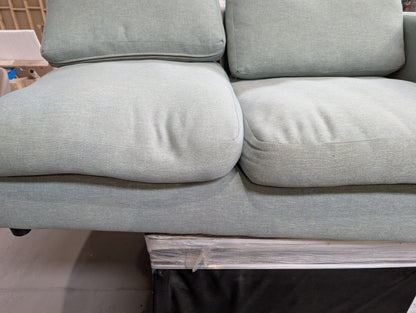SWO-CC2-01388 Grade-BER Swoon Althaea Corner Sofa Left-Hand Aqua House Weave RRP £2159.00