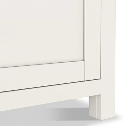ROS-OUT-00305 Grade-B Roseland Furniture Farro Two Tone 180cm Wide TV Unit RRP £299.95