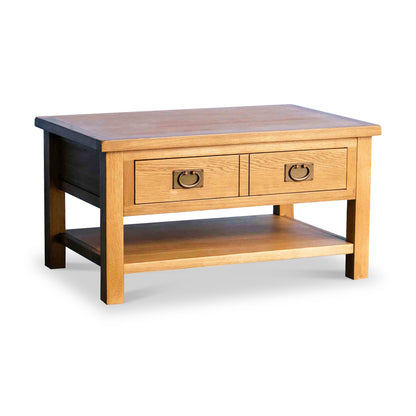 ROS-OUT-00356 Grade-C1 Roseland Furniture Surrey Oak Coffee Table RRP £194.95