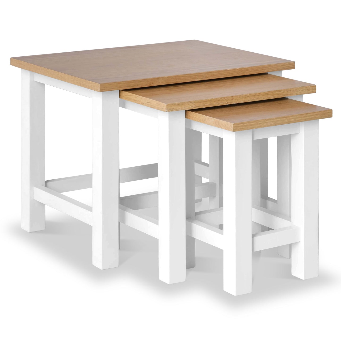 ROS-OUT-00119 Grade-C0 Roseland Furniture Farrow Nest of Tables RRP £114.95
