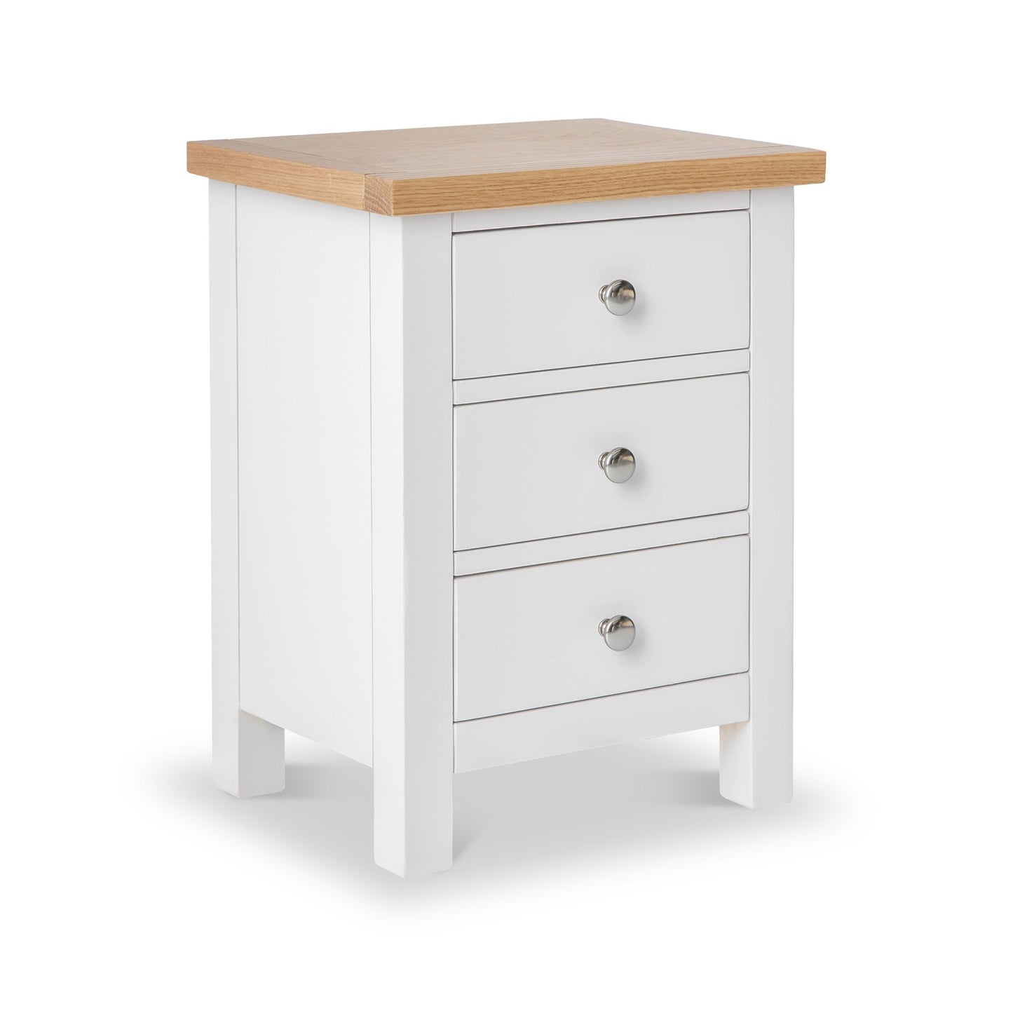 ROS-OUT-00368 Grade-C1 Roseland Furniture Farrow 3 Drawer Bedside Navy RRP £109.95