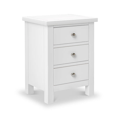 ROS-OUT-00364 Grade-C0 Roseland Furniture Cornish 3 Drawer Bedside Table RRP £109.95