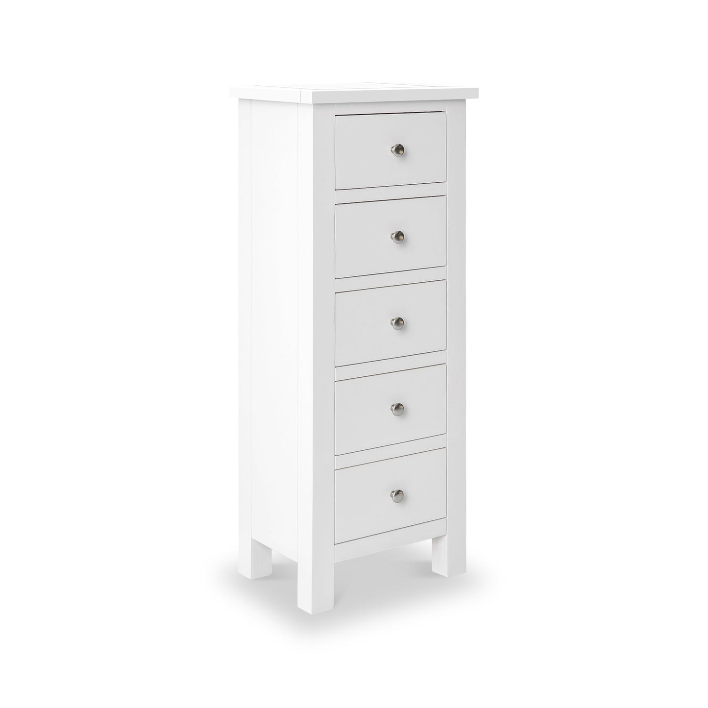 ROS-OUT-00510 Grade-C1 Roseland Furniture Cornish 5 Drawer Tallboy RRP £249.95