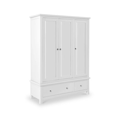 ROS-OUT-00645 Grade-C1 Roseland Furniture Cornish Triple Wardrobe RRP £729.95