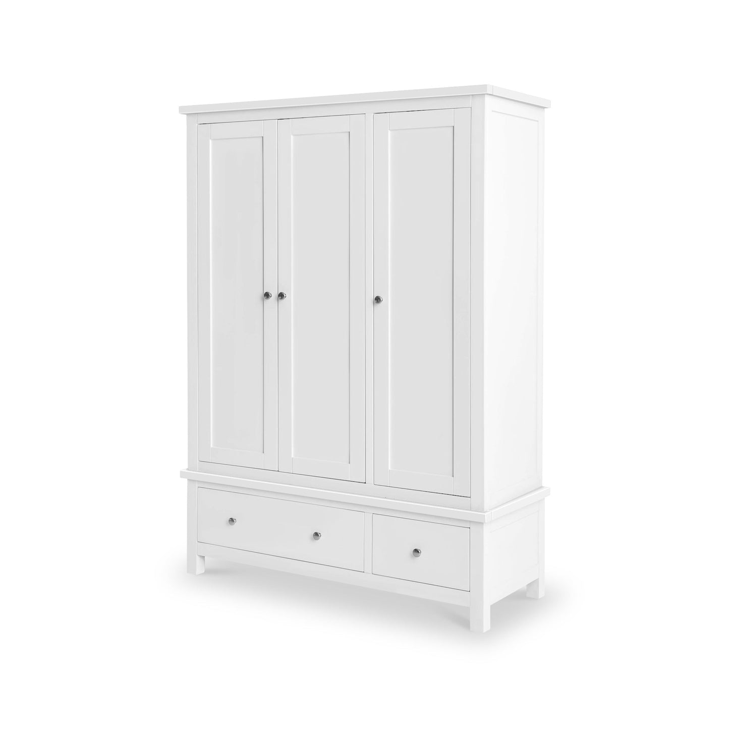 ROS-OUT-00645 Grade-C1 Roseland Furniture Cornish Triple Wardrobe RRP £729.95