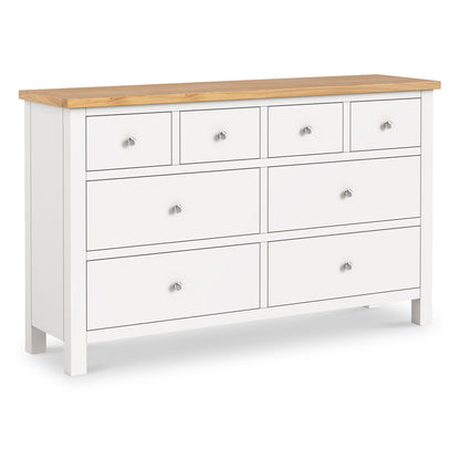 ROS-OUT-00175 Grade-C3 Roseland Furniture Farrow XL 8 Drawer Chest RRP £534.95