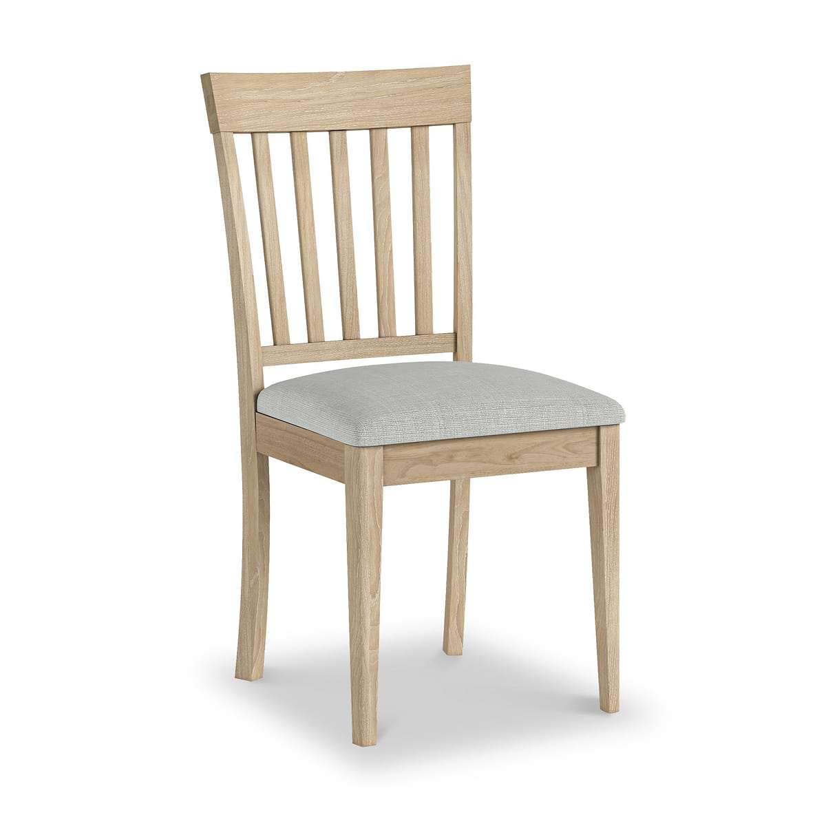 ROS-OUT-00349 Grade-C1 Roseland Furniture Riley Oak Dining Chair RRP £79.95