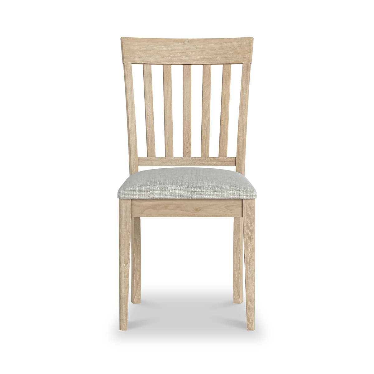 ROS-OUT-00177 Grade-C1 Roseland Furniture Riley Oak Dining Chair RRP £79.95