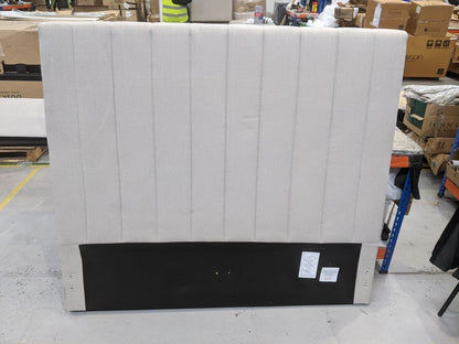 DUS-APM-62530 Grade-BER-DOA Dusk Madison Ottoman Storage Bed - Stone Grey King Size RRP £649