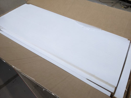 DUS-GOL-02506 Grade-B Dusk Ruby Corner TV Unit - Stone Grey RRP £99