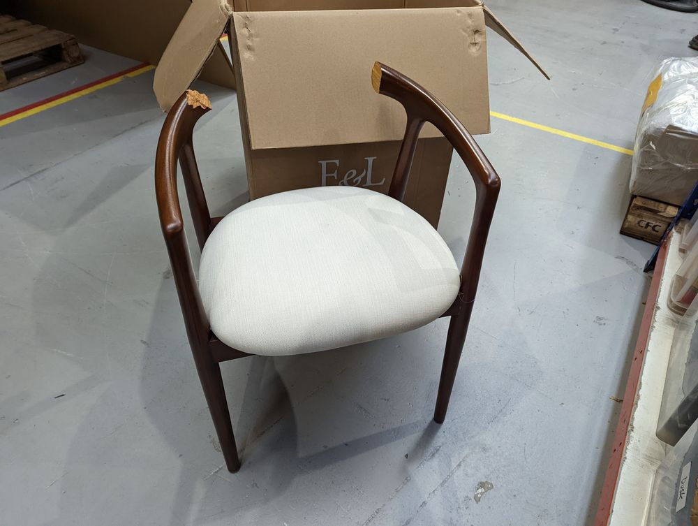 Lot of 7 x Fishe & Lilly modern parquet furniture items grade-BER Spares or repair RRP £1629.93