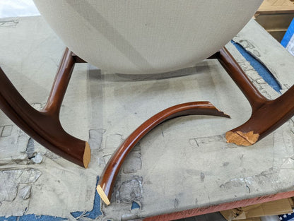 Lot of 7 x Fishe & Lilly modern parquet furniture items grade-BER Spares or repair RRP £1629.93