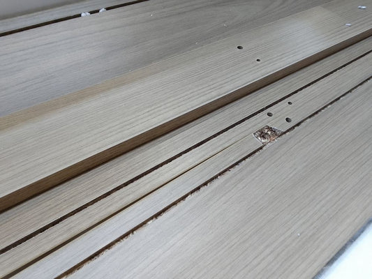 DUS-GOL-02036 Grade-B Dusk Sienna 5 Drawer Chest - Natural RRP £219