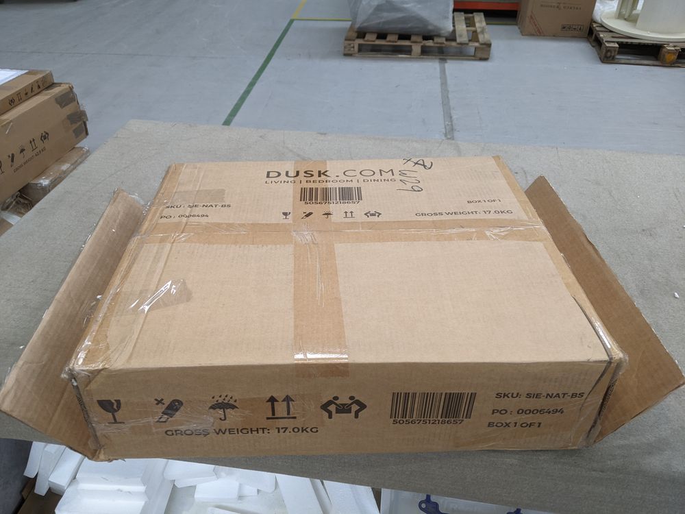 Lot of 18 x Dusk Furniture Items and Parts for Spares or Repair (ref DUS-APM-A-12863) Total RRP £2568