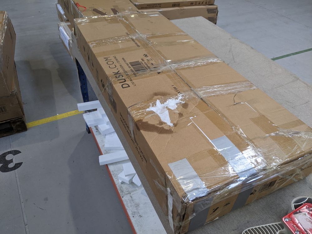 Lot of 18 x Dusk Furniture Items and Parts for Spares or Repair (ref DUS-APM-A-12863) Total RRP £2568