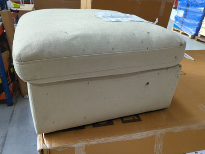 Lot of 2 x Swoon Upholstery Items Sofa & Ottoman for Cleaning (ref SWO-AP-A-13032) Total RRP £2548