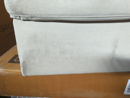 Lot of 2 x Swoon Upholstery Items Sofa & Ottoman for Cleaning (ref SWO-AP-A-13032) Total RRP £2548