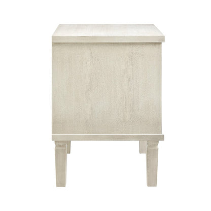 CCY-STO-00340 Grade-BER-DOA Dusk Sienna 2 Drawer Bedside Table - Natural/Gold RRP £187