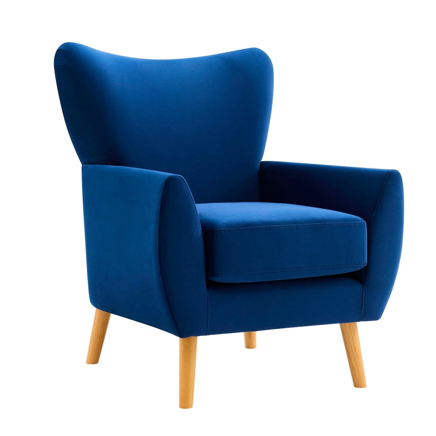 DUS-GOL-08081 Grade-C3 Dusk Alia Accent Chair - Royal Blue RRP £229
