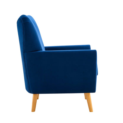 DUS-GOL-08081 Grade-C3 Dusk Alia Accent Chair - Royal Blue RRP £229