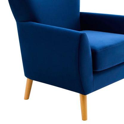 DUS-GOL-08081 Grade-C3 Dusk Alia Accent Chair - Royal Blue RRP £229
