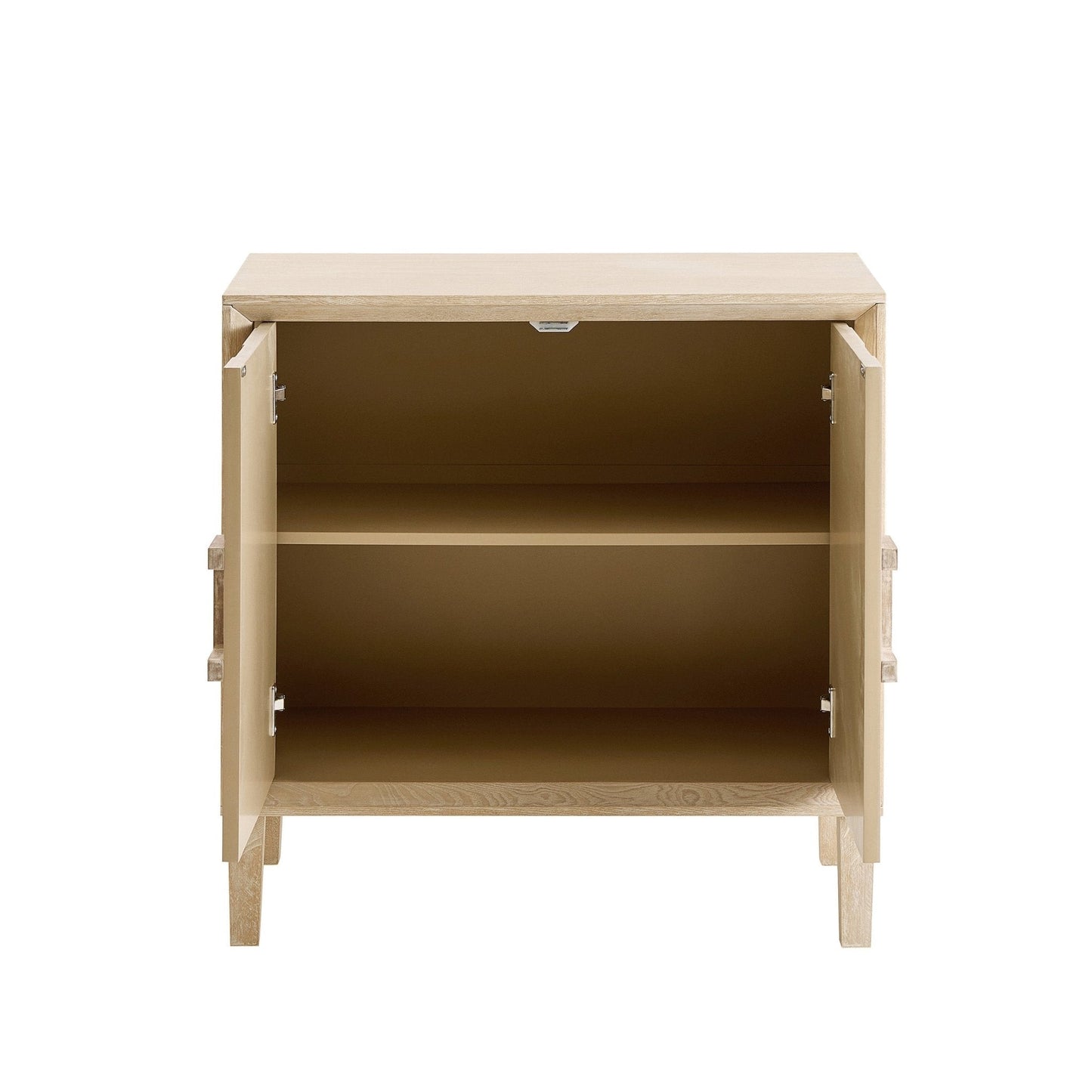 DUS-CC2-04030 Grade-B Dusk Amaya Ash 2 Door Sideboard - Light Wood RRP £229.00