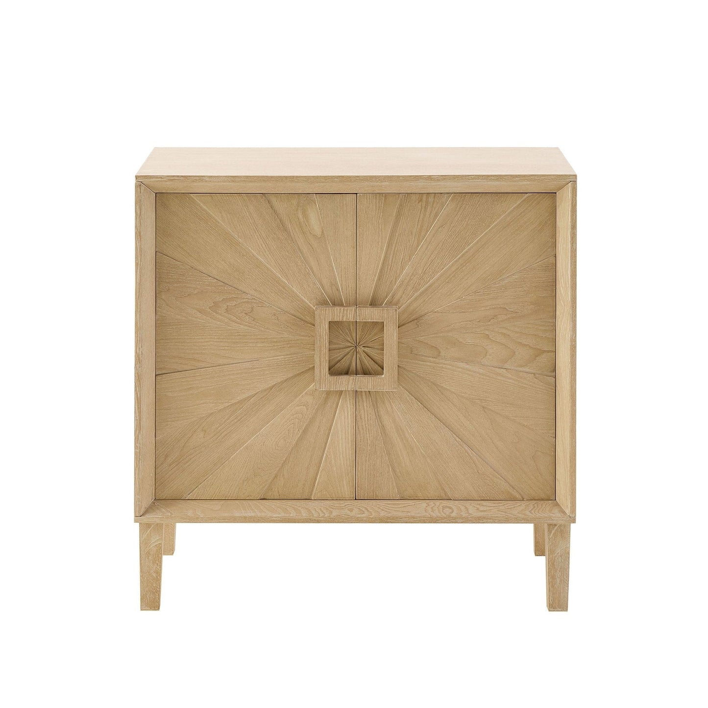 DUS-CC2-04030 Grade-B Dusk Amaya Ash 2 Door Sideboard - Light Wood RRP £229.00