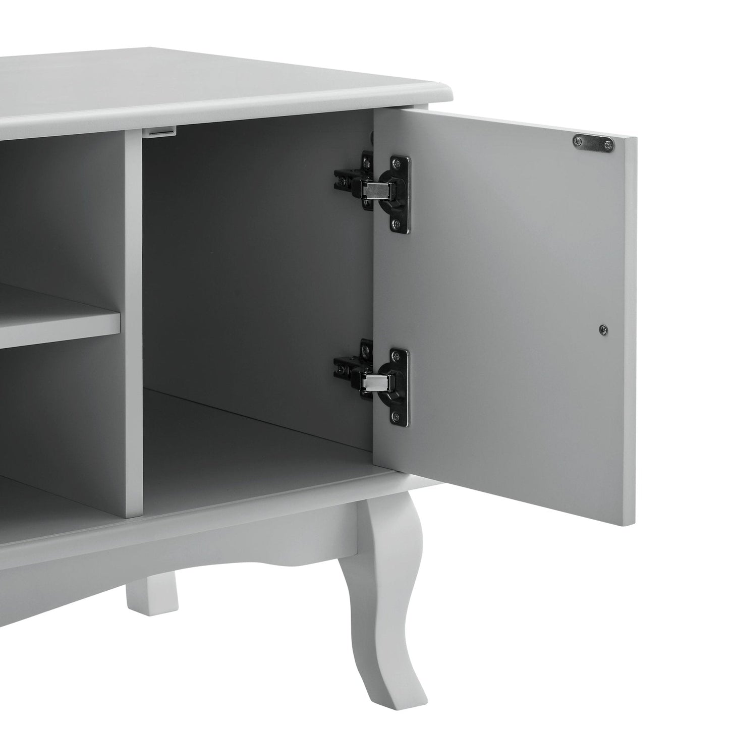 DUS-GOL-00909 Grade-B Dusk Amelie TV Unit - Light Grey RRP £104