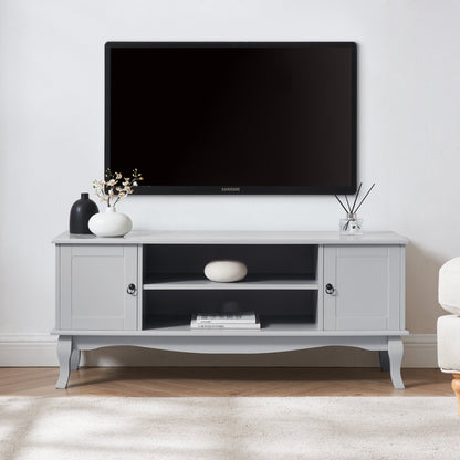 DUS-GOL-00909 Grade-B Dusk Amelie TV Unit - Light Grey RRP £104