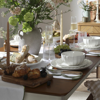 DUS-GOL-03649 Grade-B Dusk Anya 4-6 Seater Dining Table - Pine Wood RRP £164