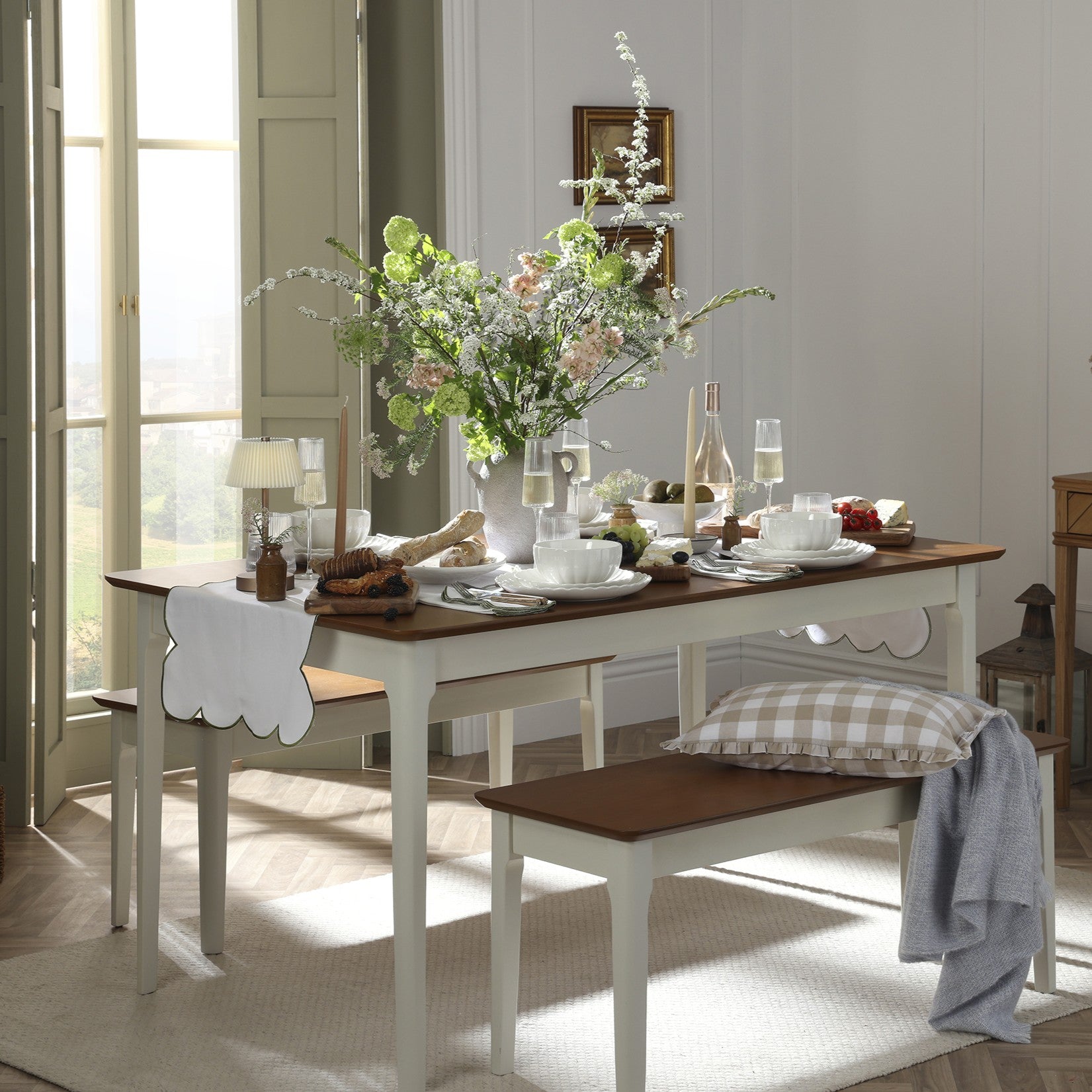 Image 3 - DUS-GOL-05323 Grade-B Dusk Anya 4-6 Seater Dining Table