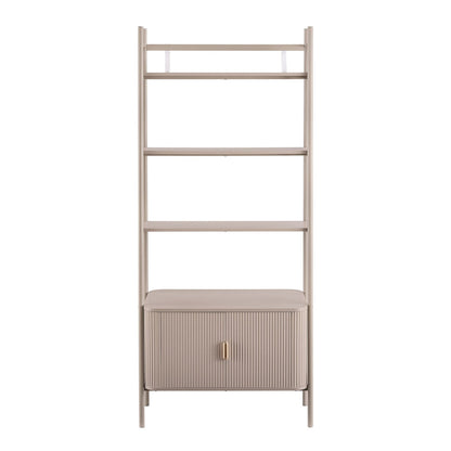 DUS-CC2-04781 Grade-B Dusk Hattie Shelving Unit - Taupe RRP £249.00